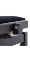 Банкетка для пианино Bespeco SG101PSVN Rosewood/Black Velvet артикул A146401-1-2