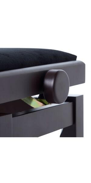 Банкетка для пианино Bespeco SG101PSVN Rosewood/Black Velvet артикул A146401-1-2