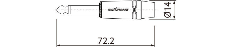 Разъем Roxtone RJ2PP-NS-NN артикул A135608-1-2
