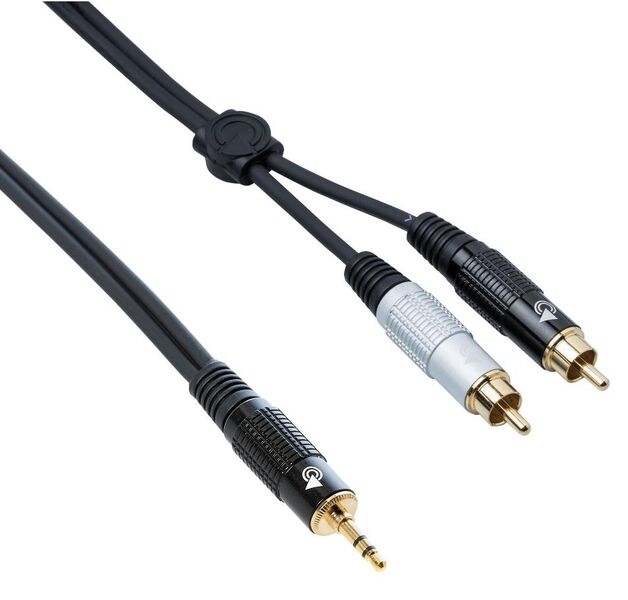 Кабель miniJack-2RCA Bespeco EAYMSR300 3 m артикул A146420-1