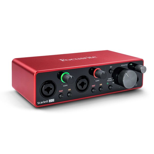 Звуковая карта FOCUSRITE Scarlett 2i2 3rd Gen артикул A122207-1