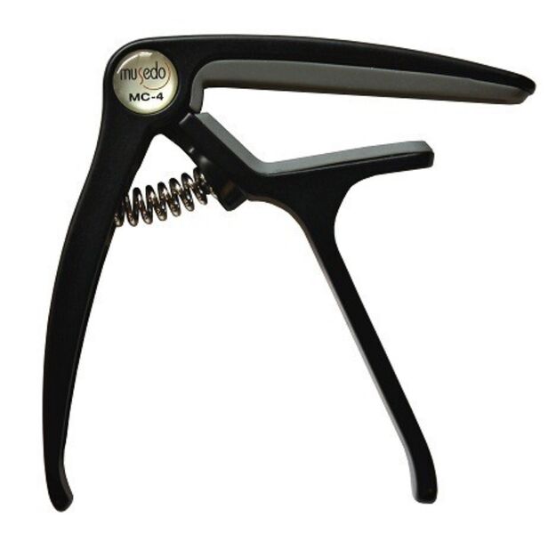 Каподастр для классической гитары Musedo MC-4 BK артикул A169087-1 в интернет-магазине «HiFi-Trade»