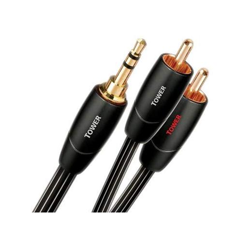 Межблочный аудио кабель AudioQuest Tower 3.5mm-2RCA, 1.5 м артикул A125267-1