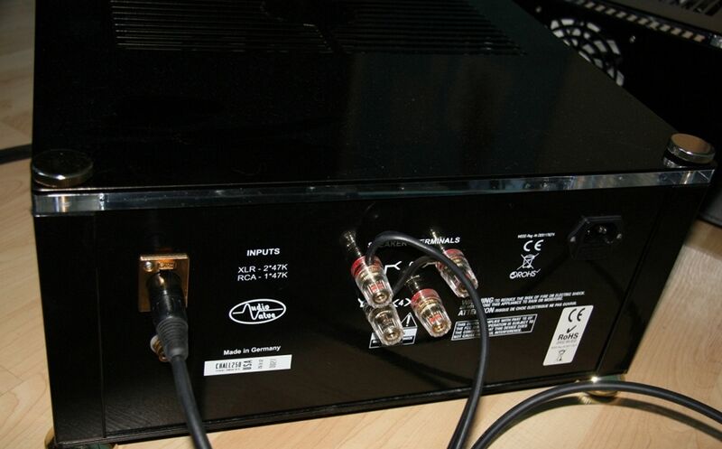 Усилитель мощности AUDIO VALVE Challenger 250 black/gold артикул A108865-1-6