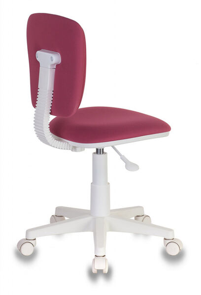 Кресло Бюрократ CH-W204NX/26-31 (Children chair CH-W204NX pink 26-31 cross plastic plastik белый) артикул A148248-1-4