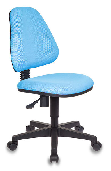 Кресло Бюрократ KD-4/TW-55 (Children chair KD-4 blue TW-55 cross plastic) артикул A148257-1