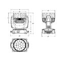 Световое оборудование Involight LED MH1915W артикул A108993-1-3
