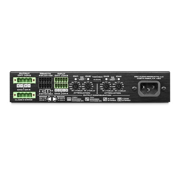 Усилитель QSC SPA4-100 артикул A114945-1-2