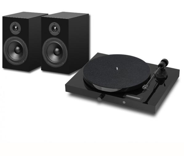 Комплект Pro-Ject SET JUKEBOX E1 + SPEAKER BOX 5 Piano Black артикул A152477-1