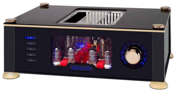 Стереоусилитель AUDIO VALVE Assistent 50 black/gold артикул A106894-1