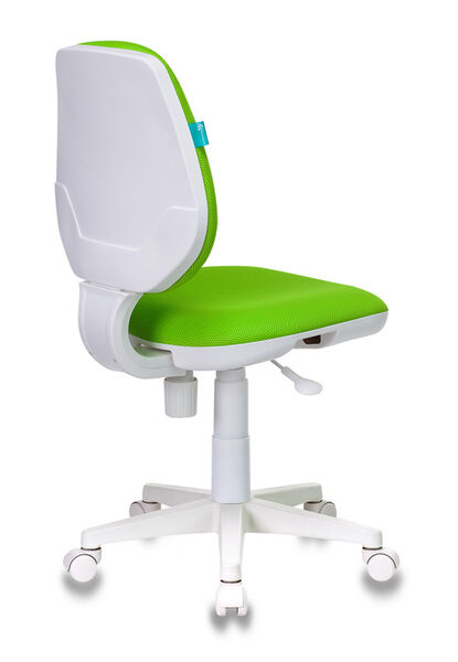 Кресло Бюрократ CH-W213/TW-18 (Children chair CH-W213 l-green TW-18 cross plastic plastik белый) артикул A148182-1-4