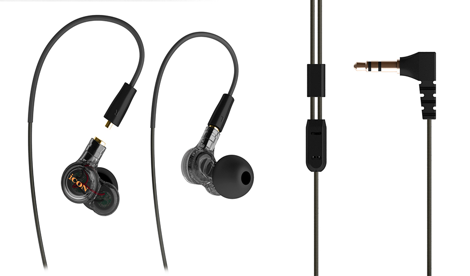 Внутриканальные наушники iCON Duo Shadow артикул A148458-1