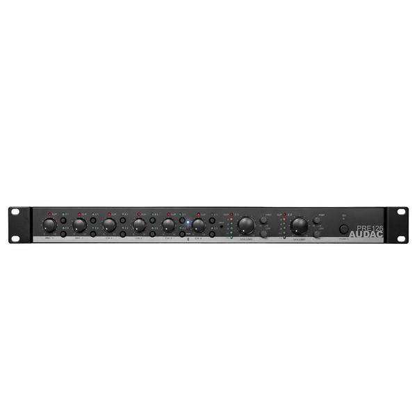 Предварительный стереоусилитель-микшер Audac PRE126 артикул A131368-1