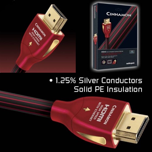 HDMI кабель AudioQuest HDMI Cinnamon 4m Braided артикул A111992-1-3