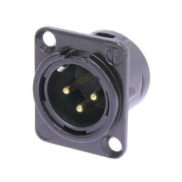 Кабельный разъем Neutrik NC3MD-L-B-1 артикул A123381-1