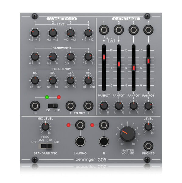 Модуль синтезатора Behringer 305 EQ/MIXER/OUTPUT артикул A149707-1
