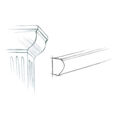 Экран Classic Solution Premier Leo-R (4:3) 264x228 (E 244x183/3 MW-XR/W) артикул A114761-1-8