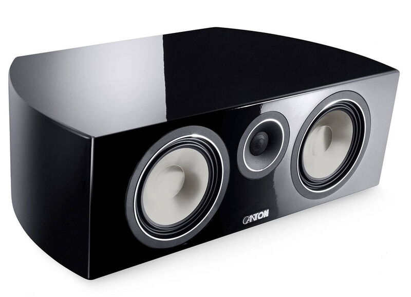 Центральный канал Canton Vento 866.2 Center Black High Gloss артикул A144143-1