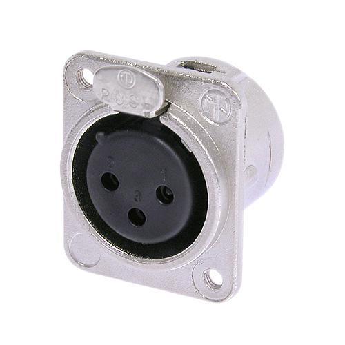 Разъем XLR Neutrik NC3FDM3-L-1 артикул A131179-1