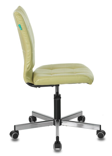 Кресло Бюрократ CH-330M/GREEN (Office chair CH-330M green Best 79 eco.leather cross metal хром) артикул A148169-1-3