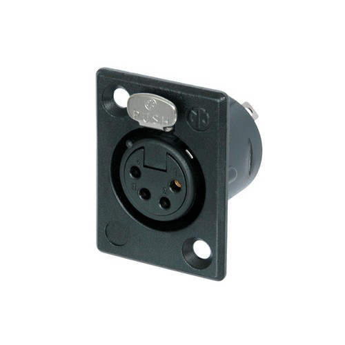 Разъем Neutrik NC4FP-B-1 артикул A161824-1