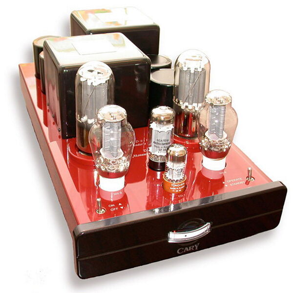 Ламповый усилитель мощности Cary Audio CAD 211 FE black артикул A123691-1