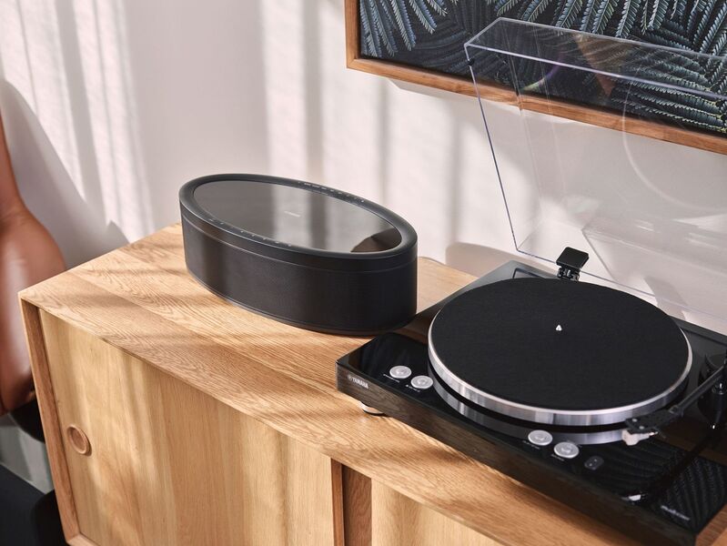Проигрыватель винила Yamaha MusicCast VINYL 500 (TT-N503) black артикул A119406-1-14