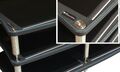 Стойка антивибрационная Bassocontinuo Accordeon XL4 B McIntosh Black glass Нижняя полка артикул A124689-1-2