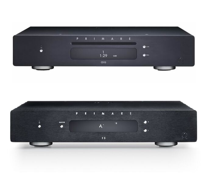 Стереокомплект Primare i15 MM + CD15 Prisma black артикул A142128-1 в интернет-магазине «HiFi-Trade»