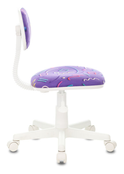 Кресло Бюрократ CH-W201NX/STICK-VIO (Children chair CH-W201NX violet Sticks 08 cross plastic) артикул A148206-1-3