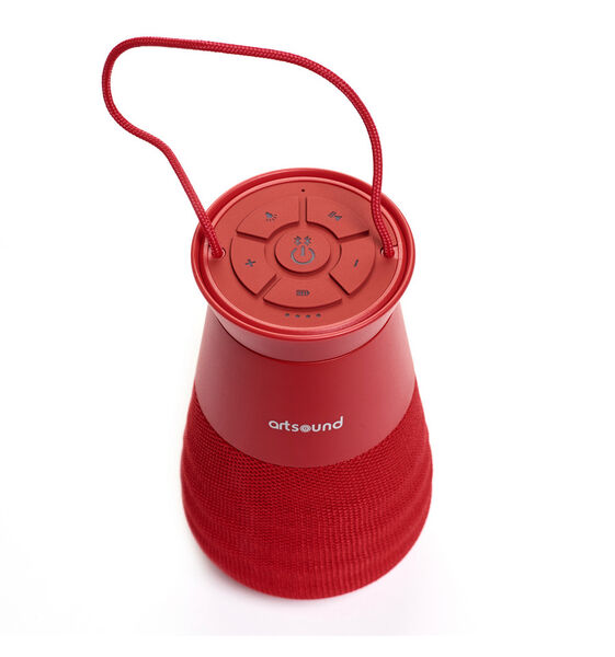 Портативная акустика Artsound Lighthouse red артикул A134043-1-4