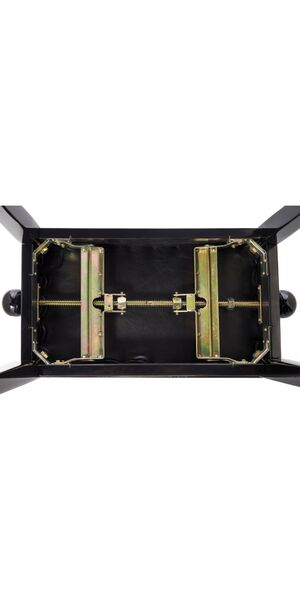Банкетка для пианино Bespeco SG101BSVN Matt Black/Black Velvet артикул A146399-1-2