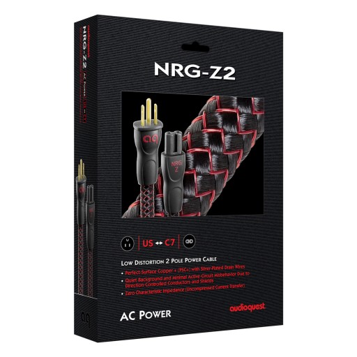 Сетевой кабель AudioQuest NRG-Z2 1.0m артикул A117443-1-3