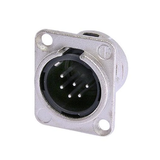 Разъем XLR Neutrik NC6MD-L-1 артикул A131180-1