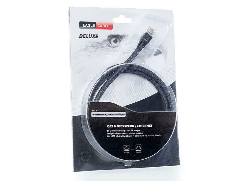 LAN-кабель Eagle Cable DELUXE CAT6 SF-UTP 24AWG 4,8 m, 10065048 артикул A143262-1-3