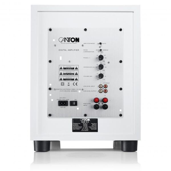 Сабвуферы Canton Sub 10.3 white артикул X34020530-1-2