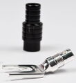Коннектор Chord Company ChordOhmic Silver Spade with Black Cap артикул A142142-1-2