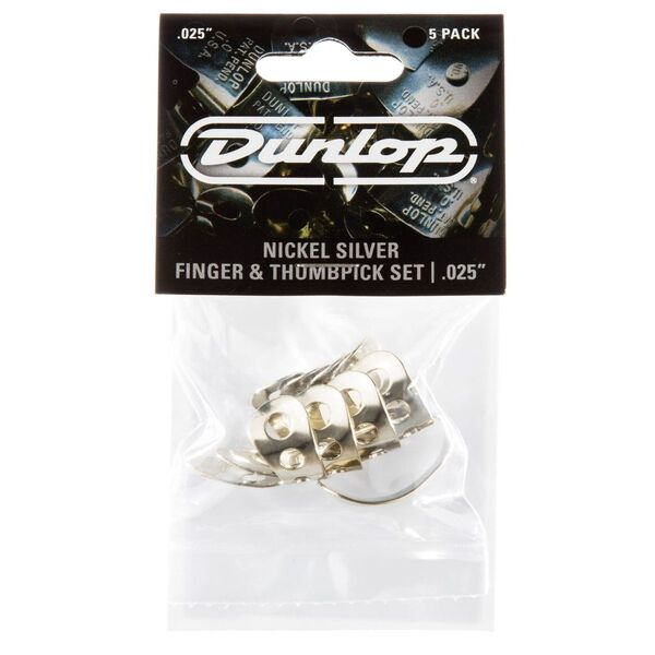 Когти Dunlop 33P025 Nickel Silver Fingerpick (5 шт) артикул A158379-1