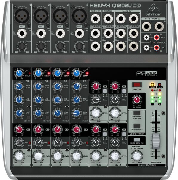 Микшерный пульт Behringer Q1202USB артикул A105673-1