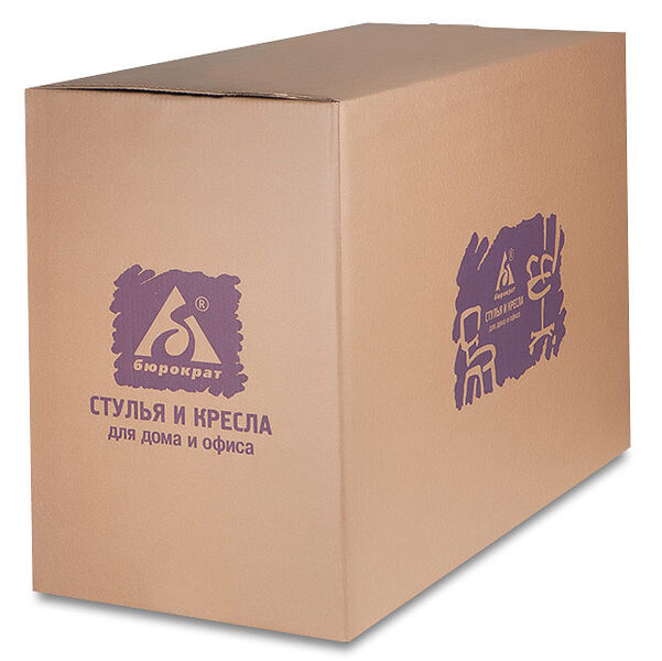 Кресло Бюрократ CH-993/GREY (Office chair CH-993 grey eco.leather cross metal хром) артикул A148264-1-7