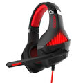 Наушники Microlab G6 red+black