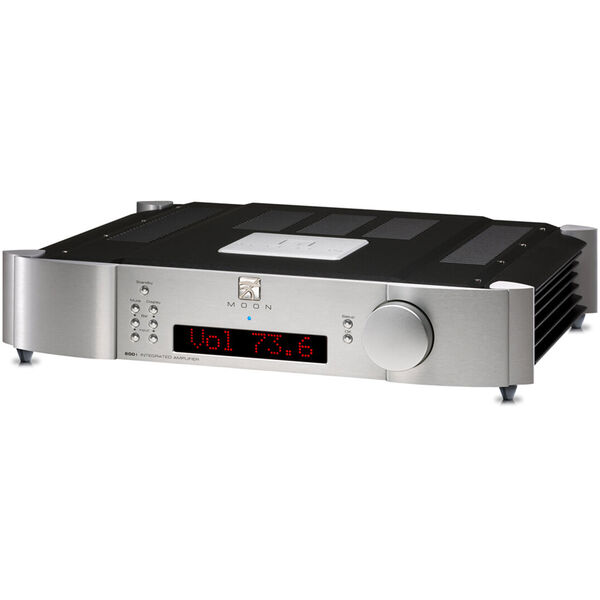 Стереоусилитель SIM Audio Moon 600i V2 Silver\Red Display артикул A117546-1 в интернет-магазине «HiFi-Trade»