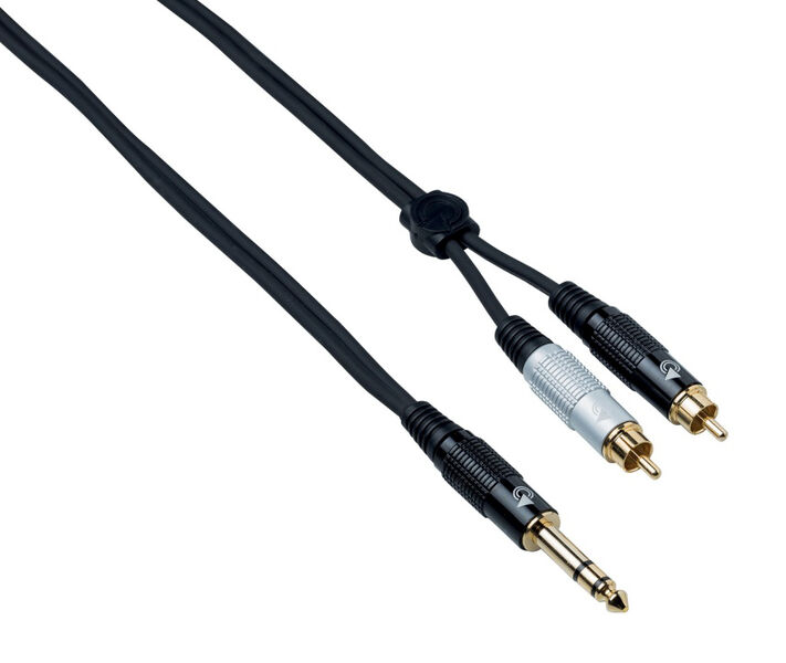 Кабель межблочный Jack-2RCA Bespeco EAYSRM300 3 m артикул A146518-1