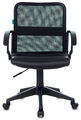 Кресло Бюрократ CH-590/BLACK (Office chair CH-590 black seatblack eco.leather/gauze cross plastic) артикул A148242-1-2