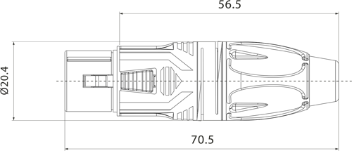 Разъем Roxtone RX3F-BG артикул A135659-1-2