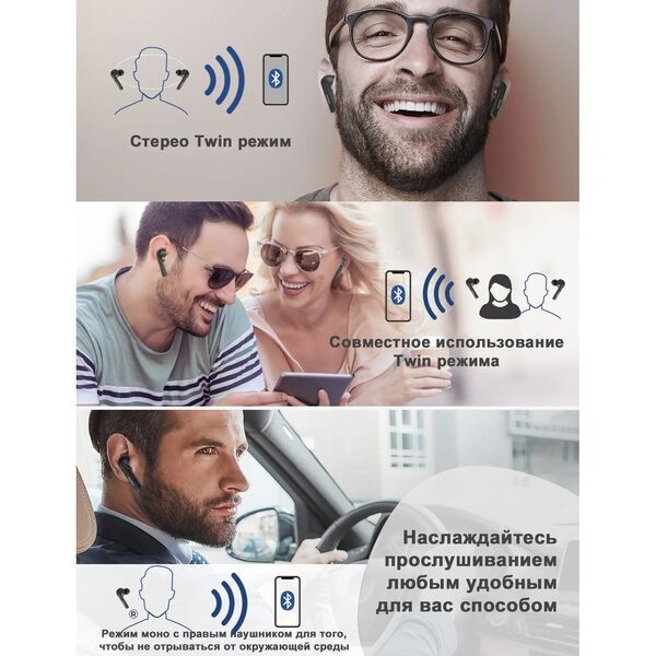 Наушники MPOW X3 ANC black артикул A148011-1-6