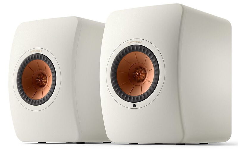 Полочная акустика KEF LS50 Wireless II Mineral White артикул A136107-1 в интернет-магазине «HiFi-Trade»