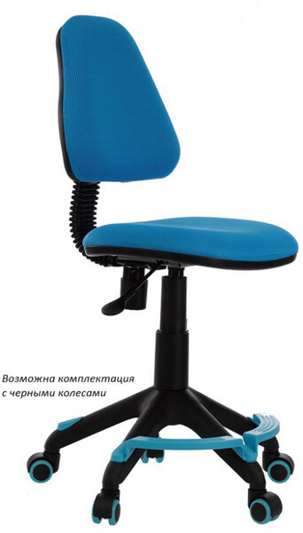 Кресло Бюрократ KD-4-F/TW-55 (Children chair KD-4-F blue TW-55 cross plastic footrest) артикул A148303-1 в интернет-магазине «HiFi-Trade»