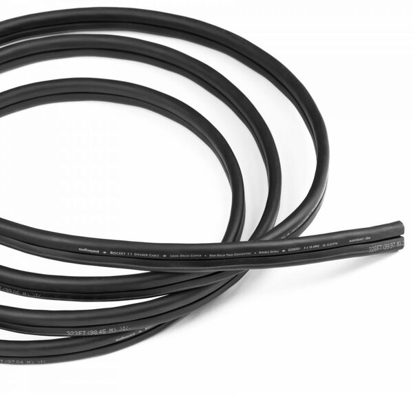 Акустический кабель AudioQuest Rocket 11 Black PVC 100 м артикул A172769-1-4