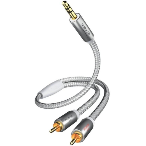 Кабель межблочный In-Akustik Premium MP3 3.5mm <> 2RCA 1.5m #004100015 артикул A103443-1